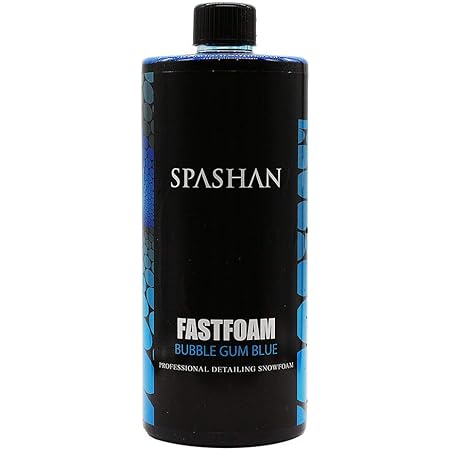 Amazon スパシャン Spashan エンジェルワックス Angelwax バブルガム 青 香り付き ファストフォーム Fastfoam カーシャンプー 1000ml 1l カー用品 便利グッズ 洗車用品 カーシャンプー ボディクリーナー 車 バイク