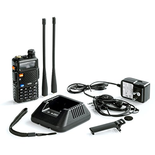 Btech Uv-5X3 5 Watt Tri-Band Radio : Vhf, 1.25M, Uhf, Amateur (Ham), Includes Dual Band Antenna, 220 Antenna, Earpiece, Charger, And More Two-Way Radio #TOP3