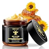 GROW DATE Bee Venom Cream - Natural - Firming & Wrinkle Reduction, Collagen Boost & Skin Brightening, Moisturizer for Face & Body, All Skin Types, 2.1oz
