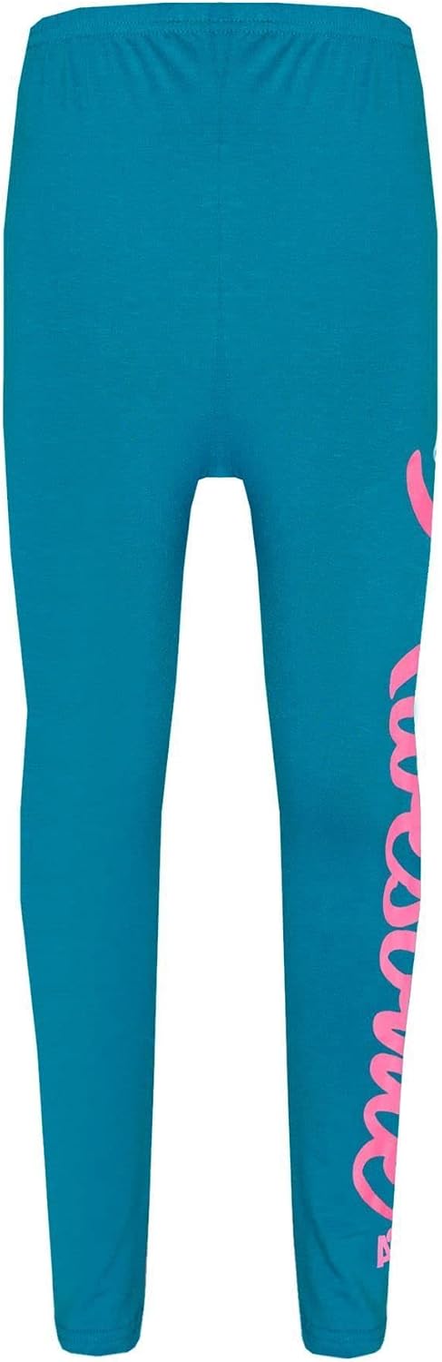 A2Z 4 Kids Girls Top Kids Looking Awesome Print Trendy T Shirt Tops Fashion Legging Set Age 5-13 Years