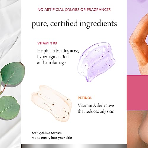 Pure Formula Retinol And Niacinamide Daily Face Moisturizer - Treats Acne & Hyperpigmentation, Brightening & Anti-Aging Day Cream - Cruelty Free Korean Skincare For All Skin Types - 1.69 Fl. Oz/ 50Ml #TOP2