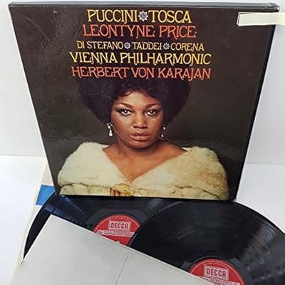 Giacomo Puccini, Leontyne Price, Giuseppe Di Stefano, Giuseppe Taddei, Herbert Von Karajan ?&ndash; Tosca, 5BB 123-4, 2x12" LP