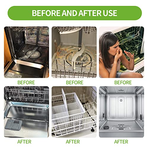 Natruth Dishwasher Cleaner And Deodorizer Tablets -30 Pack For Deep Cleaning, Deodorizing & Protecting, Prevents Buildup For Optimal Dishwasher Performance.heavy Duty And Septic Safe.clean Dish Washer Machine For Limescale, Hard Water, Calcium, Odor, Smell - 12 Month Supply #TOP5