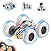 Ulikey Coche Teledirigido, 2.4 GHz RC Coche de Control Remoto con Luz LED, 4WD RC Coche Acrobacia Rotación Volteo de 360°, Stunt RC Coche para Niños Regalo | Multicolor