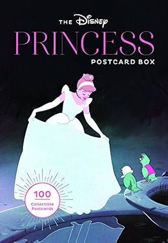 Chronicle Books 29119789 Disney Princess Postcard Box: 100 Collectible Postcards (Disney Art Stationery, Disney Lover), mehrfarbig