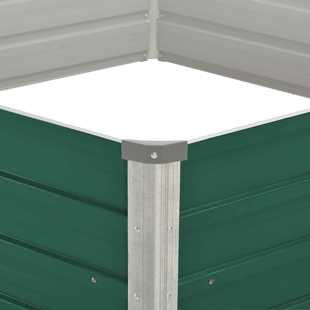 ARKEM Fioriera da Esterno, Orto Verticale Rialzato da Esterno per Balcone e Giardino, Mini Orto Rialzato per Piantine, Giardino Verticale da Esterno, Impermeabile,Letto di Coltura Rialzato 129x129x46