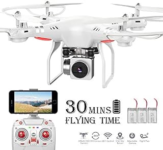RC Drone,WiFi 720P HD Camera Live Video RC Quadcopter with Altitude Hold, Gravity