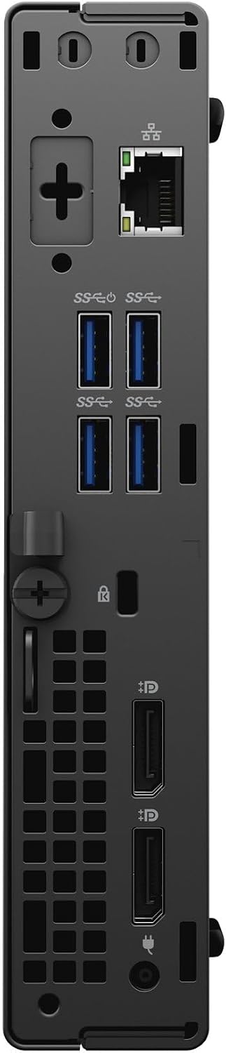 Dell OptiPlex 3090 Micro Home & Business Mini Desktop (Intel i5-10500T 6-Core, 8GB RAM, 256GB PCIe SSD, USB 3.2, Intel UHD 630, Display Port, Black, Win 11 Pro) (Renewed) image 3