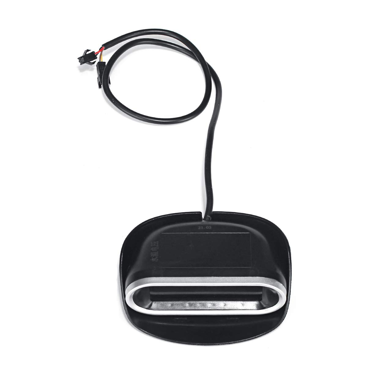 YONGYAO 2in1 LCD Medidor de Temperatura de Agua de Voltaje de manómetro Digital Horizontal DC 9-36V para Barco Coche camión