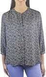 Jachs Girlfriend Ladies' 3/4 Sleeve Blouse (US, Alpha, X-Large, Regular, Regular, Black)