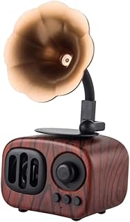 Mikikit 1pc Doss Speaker USB and Aux Input 5-in-1 Hifi Stereo Sound Retro Speaker Mini Speaker Wite Stereo Speakers Mini Speaker Mini Sound Bar Retro Speaker Radio Retro Speakers Portable