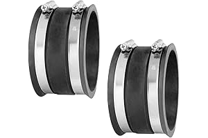 POWERTEC 70149-P2 4 Inch Dust Control Flex Cuff Extensions