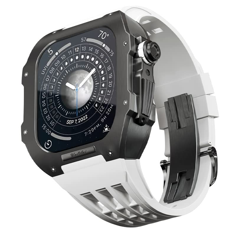 Bracelet de rechange Apple Watch 8 en titane résistant aux chocs 45 mm