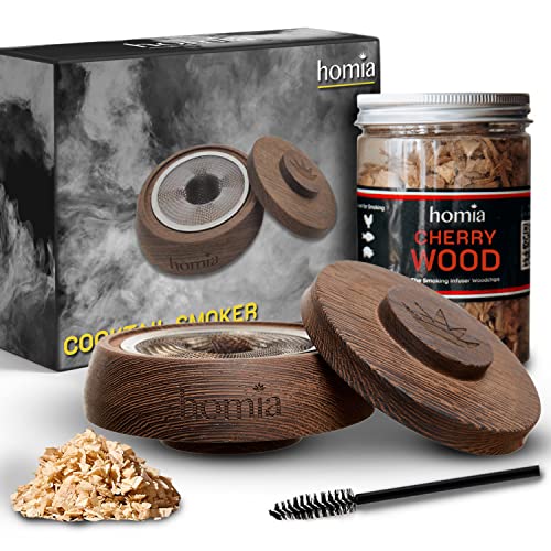 Cocktail Smoker Kit Wood Chips - Quality Wood - Wooden Bar