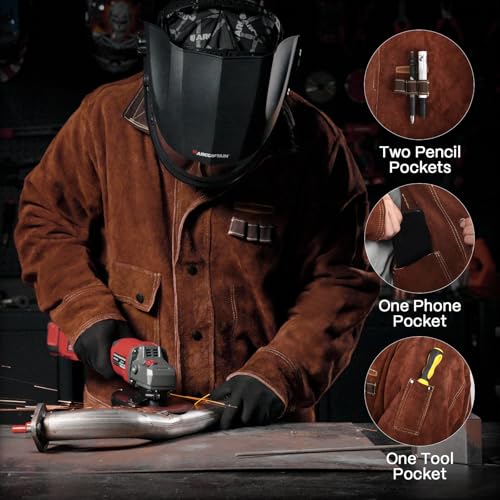 ARCCAPTAIN Leather Welding Jacket
