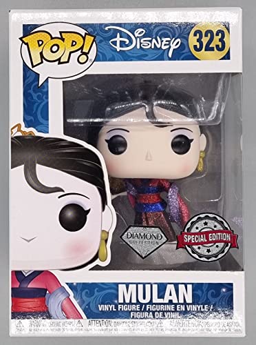 Sale Pop! Funko Disney #323 Mulan Diamond Collection Vinyl Figure