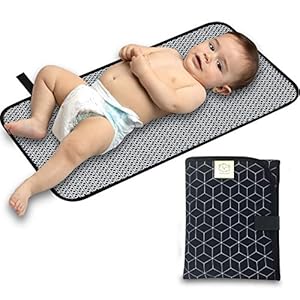 Portable Diaper Changing Pad – Waterproof Foldable Baby Changing Mat – Travel Diaper Change Mat – Lightweight Changing…