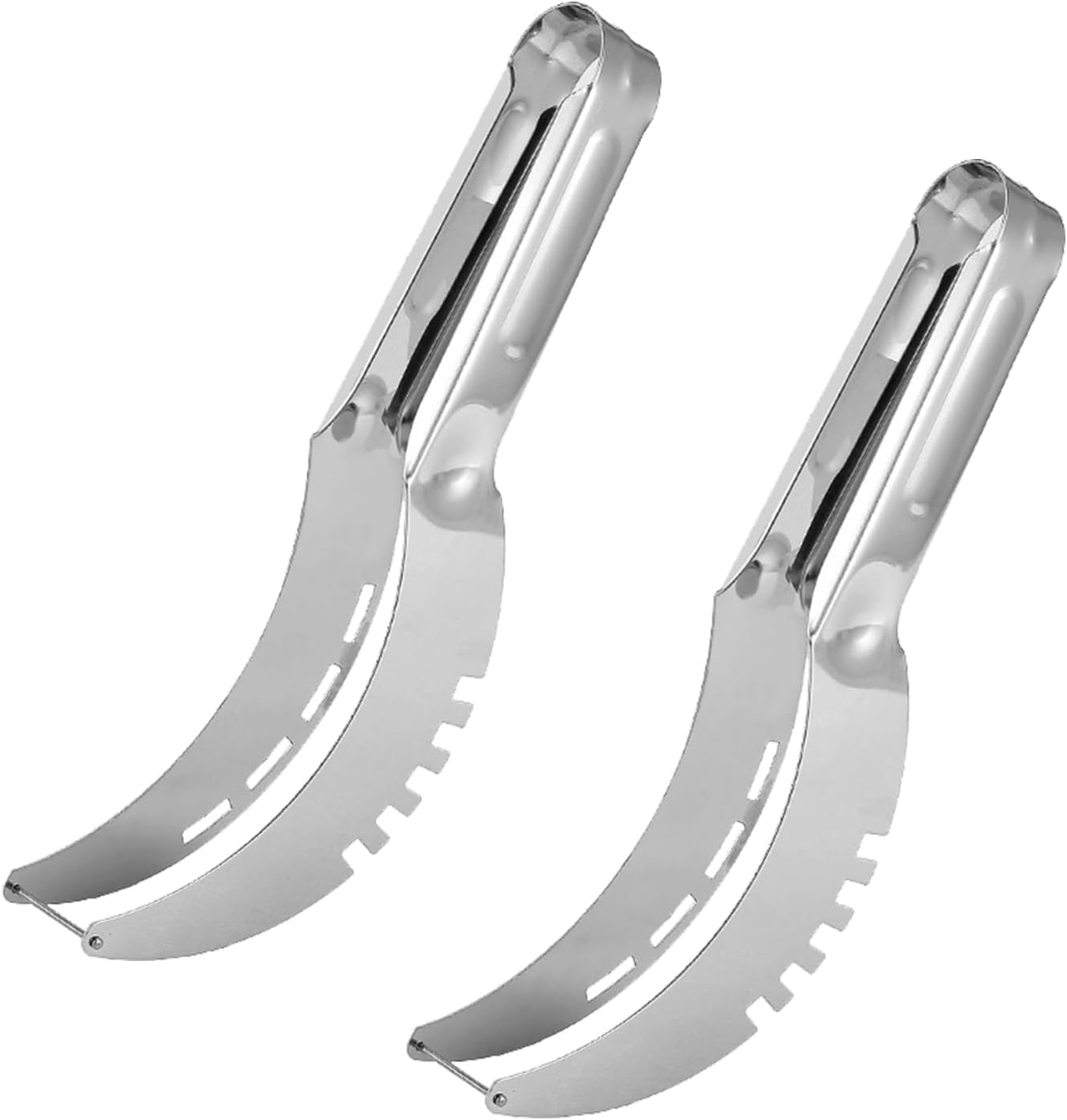 Watermelon Slicer Cutter, Cortador de Sandía, Watermelon Cutter, Acero Inoxidable Melón Cuber Cuchillo, Cortador De Melón De Corte Rápido, Cocina Gadgets