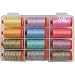 Variegated Collection Aurifil Thread Kit by Christa Watson 12 Large Spools 50 Weight CW50VC12, Assorted