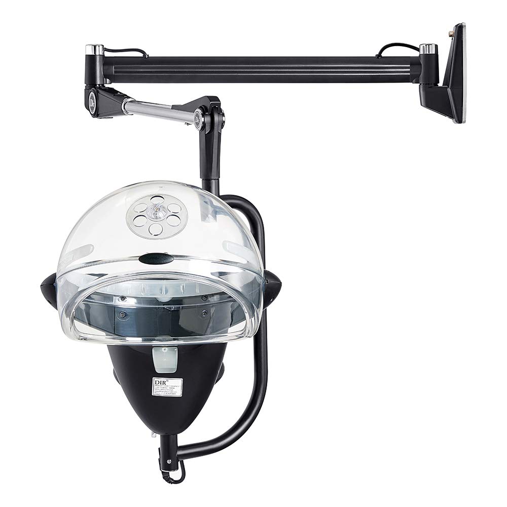 Salon Hair Steamer Hood Wall Mount Treatment Steamer ION