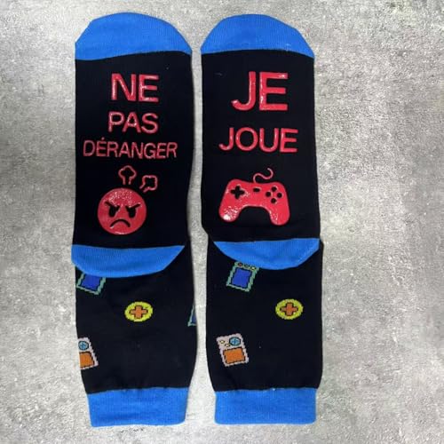 Lusibaka Chaussettes Humour Homme Rigolotes 39-46 Cadeau pour Homme – vue 9