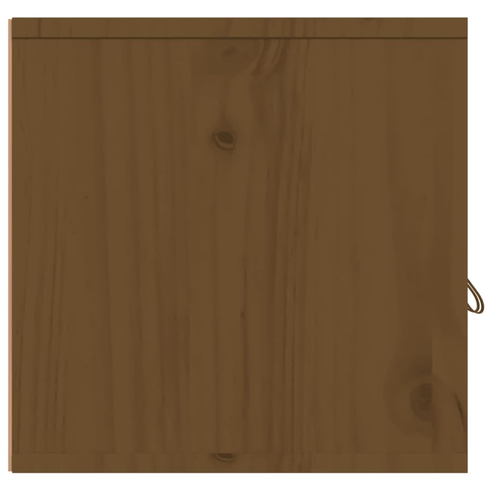 Étagères flottantes pour mur en bois marron miel 60x30cm | Rangement maison