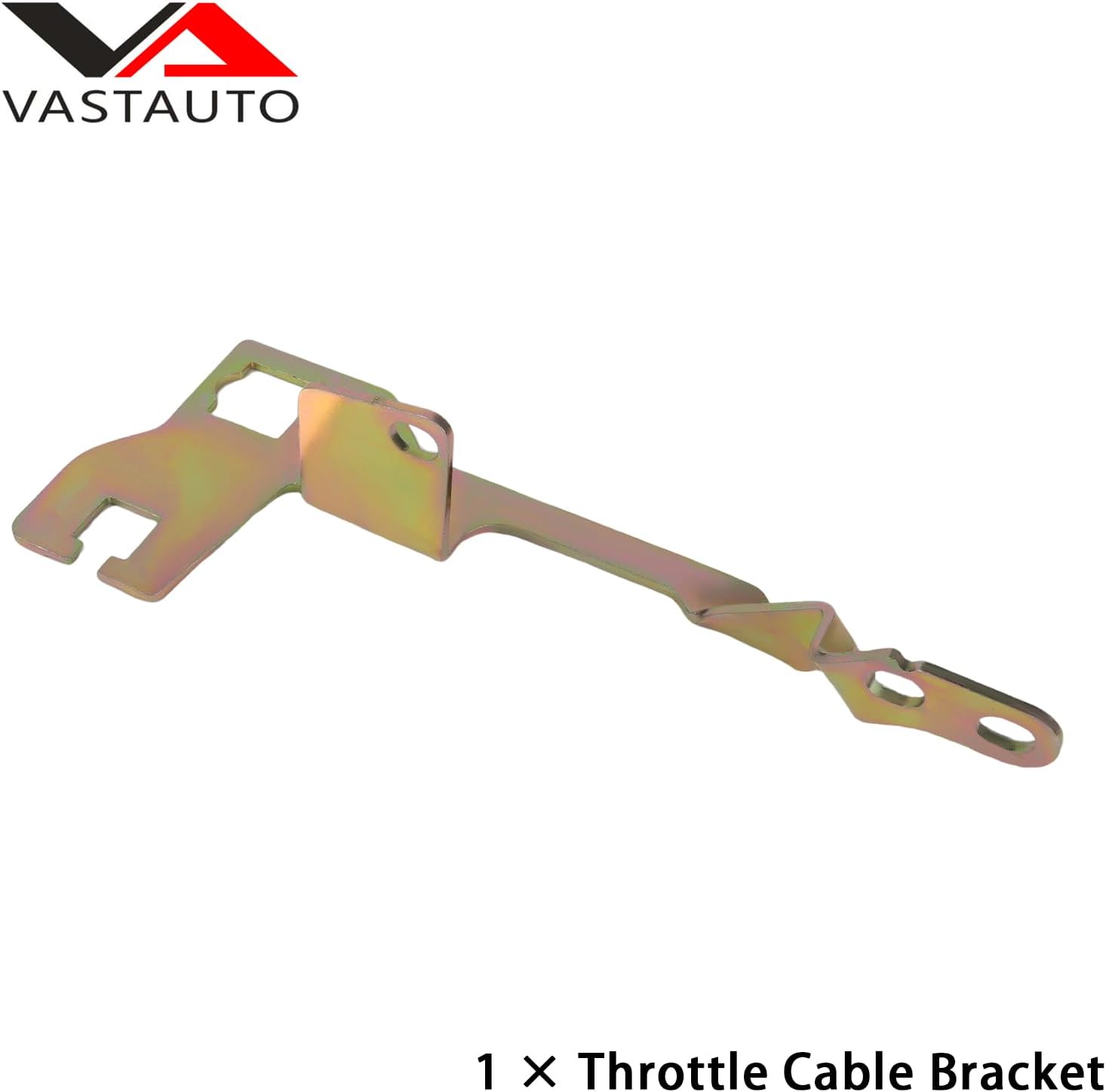 Throttle Cable Bracket and Kickdown Cable Bracket Fit for Edelbrock Carburetor Performer, for Thunder AVS and Quadrajet-Style Carburetors for TH350,700-R4 and 200-4R Cables Replaces# 157313