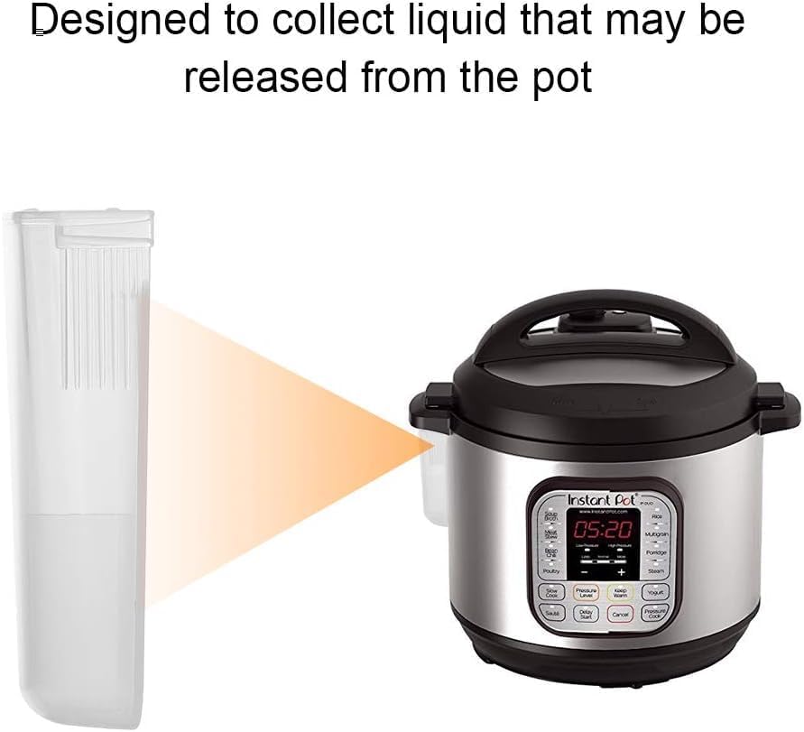 GJS Gourmet Replacement Condensation or Water Collection Collector Compatible with 6 Quart Instant Pot Duo Crisp Air Fryer and Electric Pressure Cooker Combo Model DUO CRISP AF-6 (1)