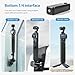 Tomat Osmo Pocket 3 Battery Handle for DJI Osmo Pocket 3 Accessories, Built in Extra Battery 22.5W Fast Charging 32min, Reserved 1/4 Thread