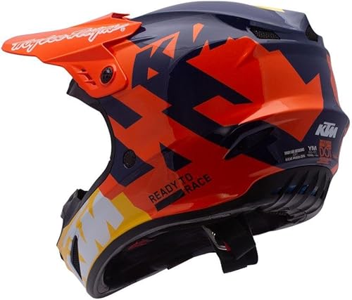 Miniatura 2 de KTM Casco Niños GP NaranjaAzul Marino UPW22001140X