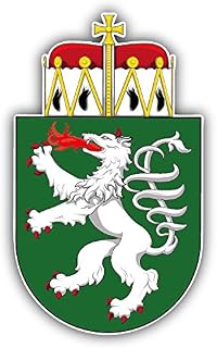 Styria City Coat of Arms Austria Car Bumper Sticker Decal