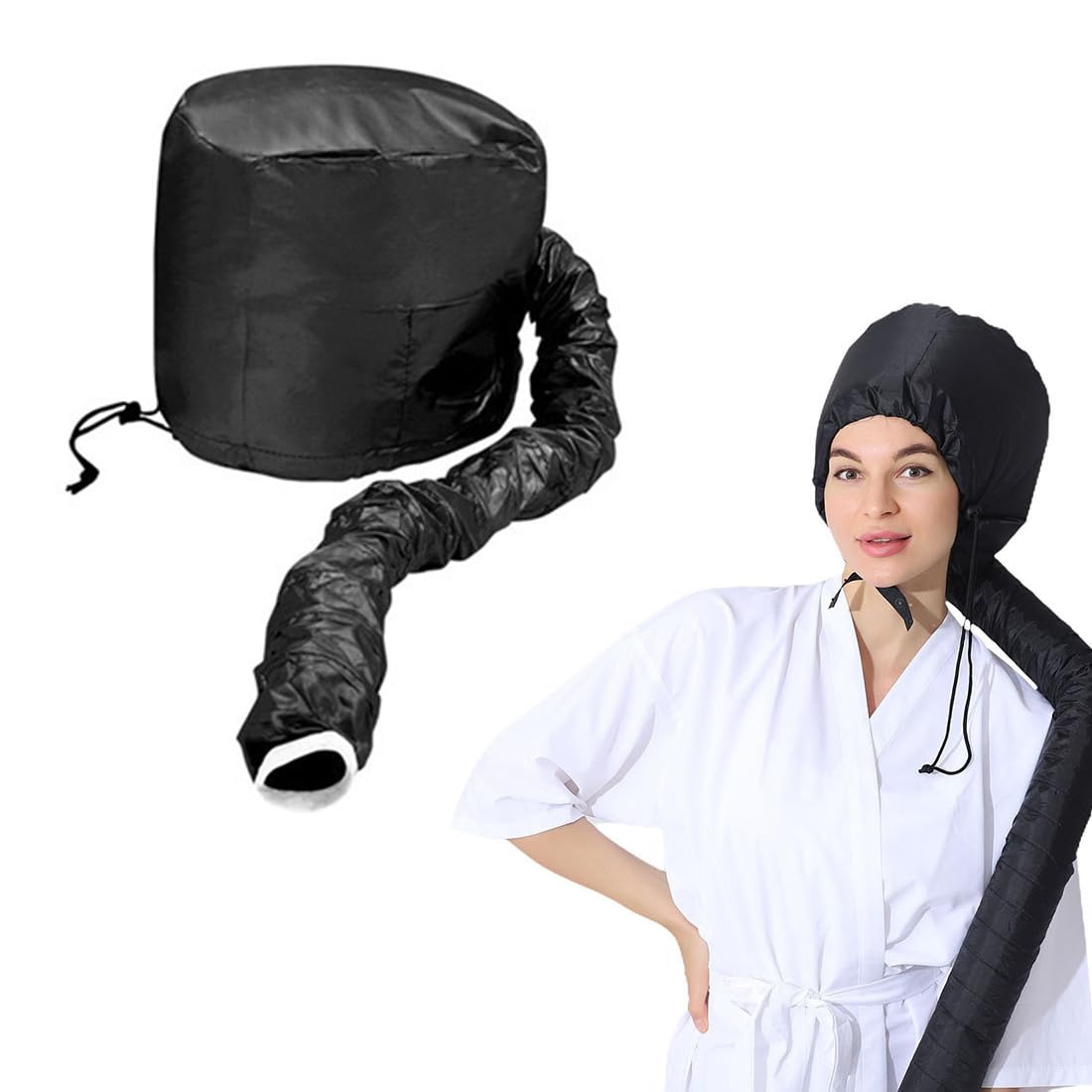 Casco per Asciugacapelli, Caschi per Asciugatura, Casco per Asciugatura Cuffia Asciugacapelli, Cuffia Casco Asciugacapelli per Ricci per Phon per Uso Domestico, per Asciugatura Capelli Ricci