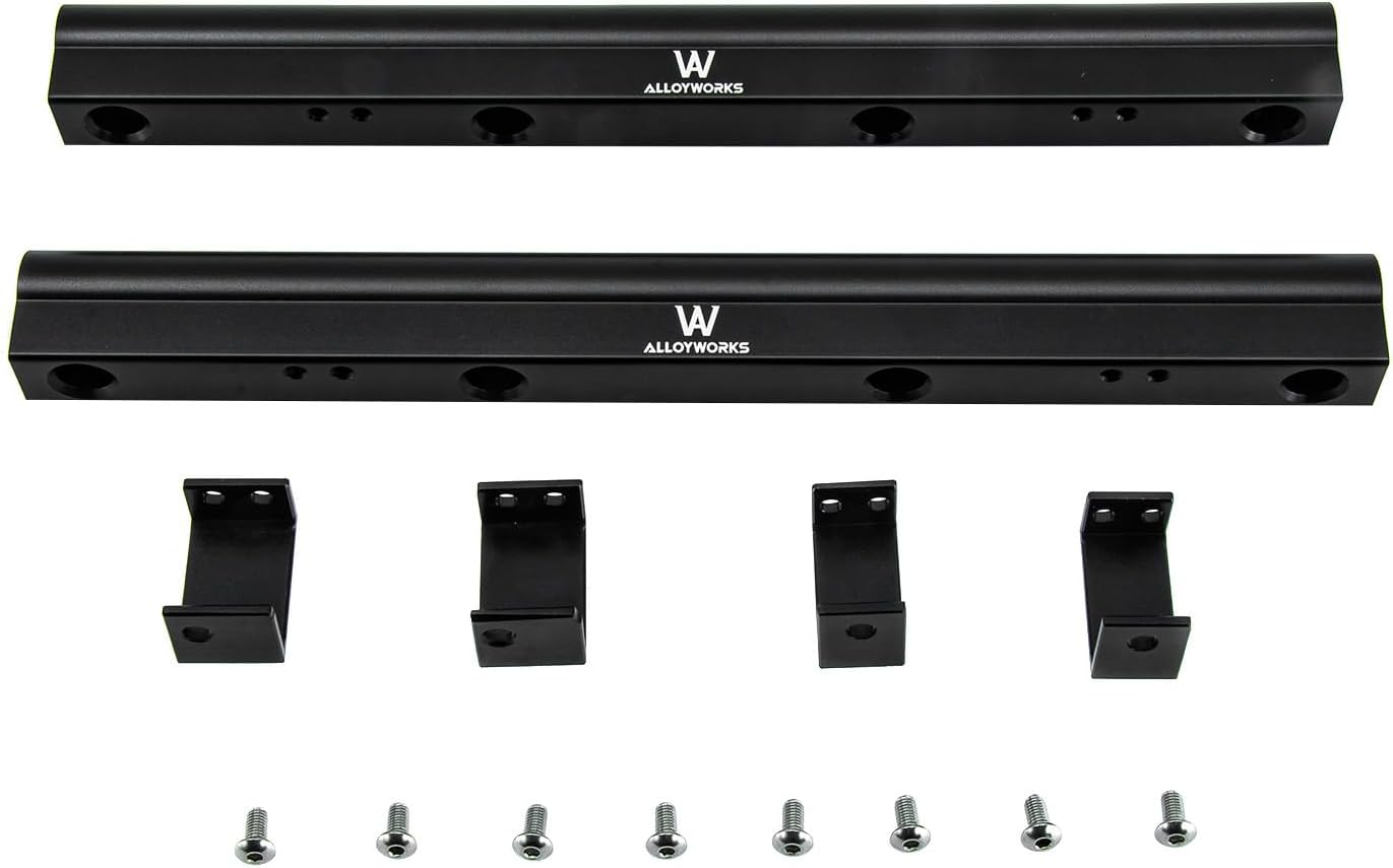 Aluminum Billet Fuel Rails Fit for Ford Mustang Cobra SVT 4.6L DOHC 1996 1997 1998