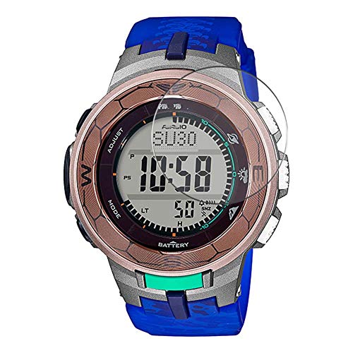 Puccy 3 Pack Screen Protector Film, compatible with CASIO PRO TREK PRG-330 PRG330 series TPU Guard for Smart watch Smartwatch( Not Tempered Glass Protectors )