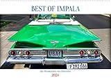  BEST OF IMPALA - Das Prunkstück von Chevrolet (Wandkalender 2024 DIN A2 quer): Der Chevrolet Impala Baujahr 1960 in Kuba (Monatskalender, 14 Seiten ) (CALVENDO Mobilitaet)