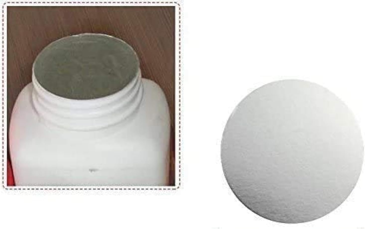 MTP 18/20/24/26/28/30/35/37/38/55mm PE Plastic Bottle Lid Aluminum Foil Cap Liner Induction Heat Sealer (1000, 55mm)