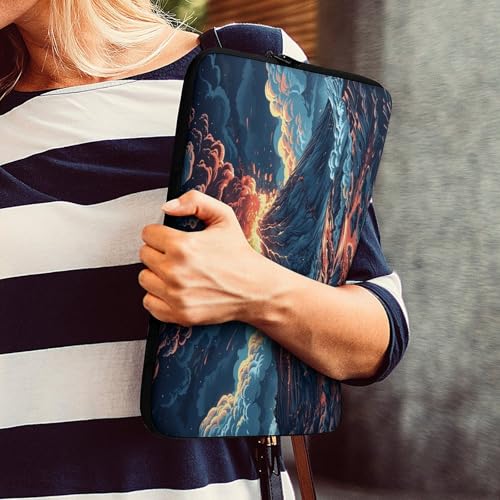 Funda para laptop 17 pulgadas Volcano impermeable maletín protector antichoque 7