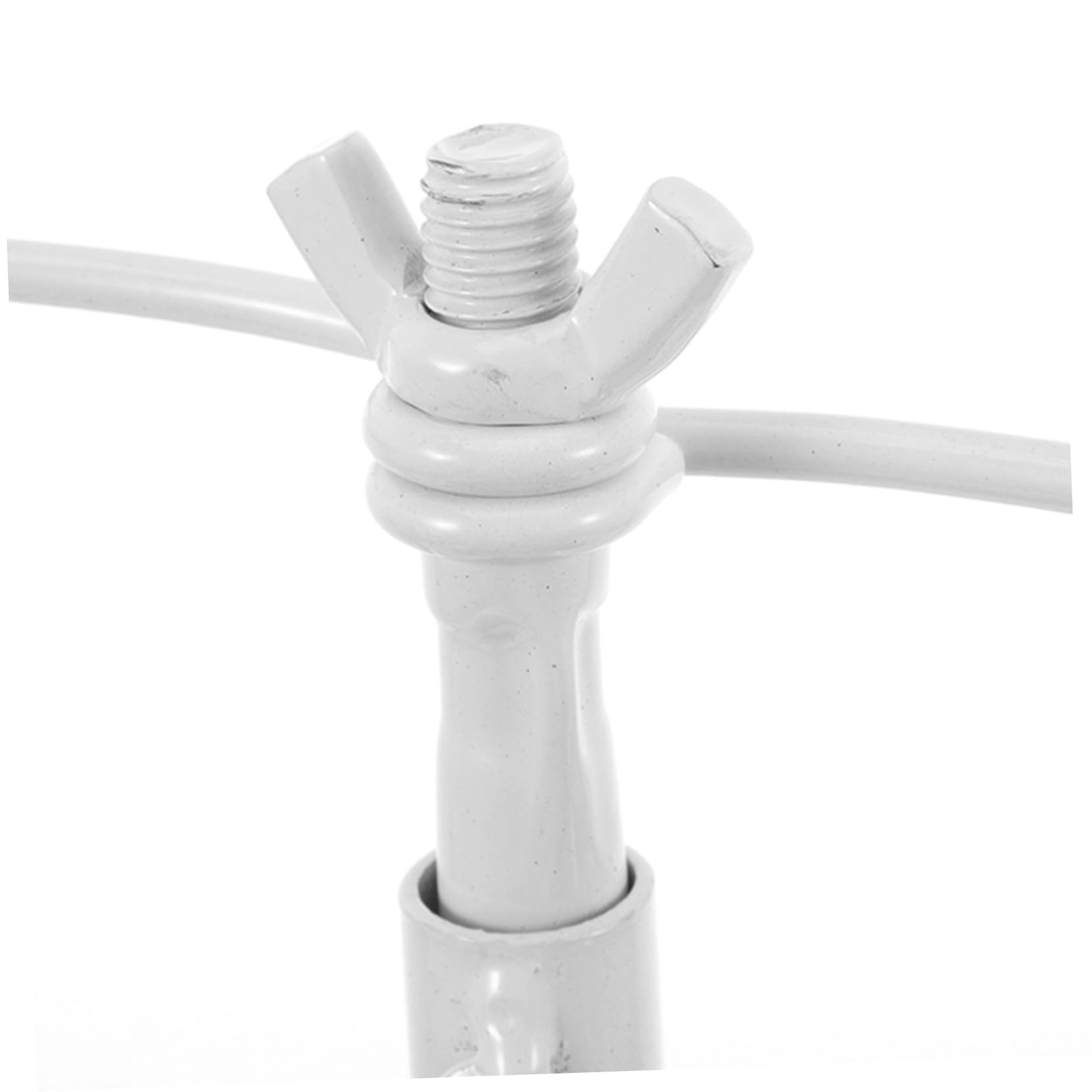 Toddmomy Supporto per Bouquet Regolabile in Ferro Bianco, Stelo Stabile