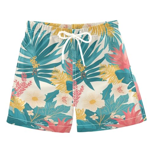 linqin Boys Swim Trunks Toddler Beach Board Shorts, Quick Dry Swim Shorts Suits 2-16 Years