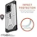 URBAN ARMOR GEAR UAG Designed for Samsung Galaxy S20 Ultra 5G [6.9-inch Screen] Plasma [Ice] Translucent Protection Feather-Light Military Grade Drop Tested Case