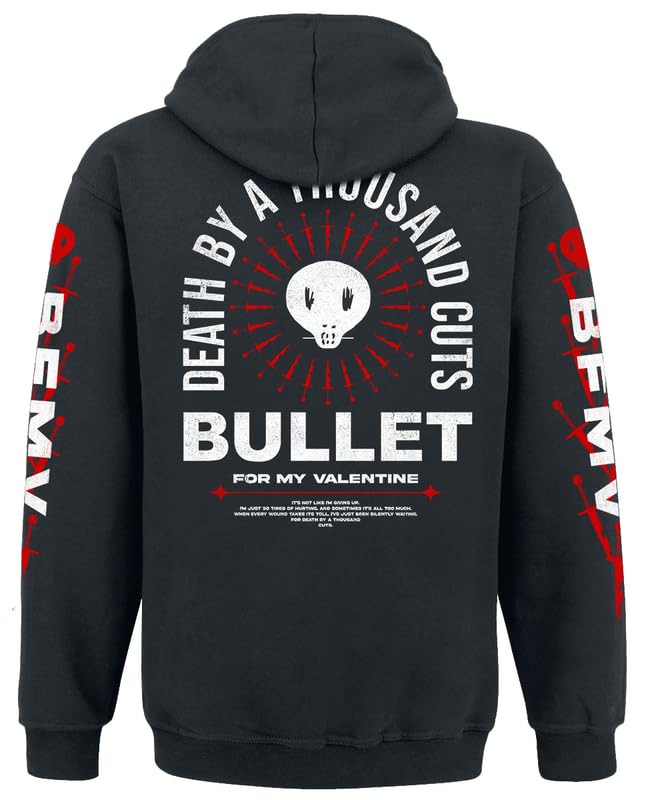 Bullet For My Valentine Death By A Thousand Cuts Männer Kapuzenpullover schwarz L