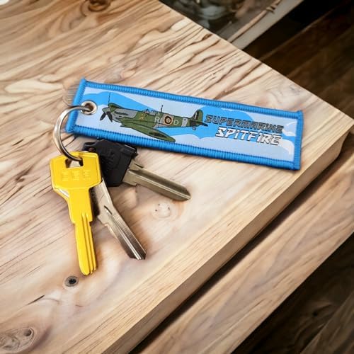 Klasik Savaş Uçakları Serisi P 38 Lightinig, Hawker Hurricane, Supermarine Spitfire, P 51 Mustang Anahtarlık Sırt Çantası ve Fermuar Aksesuarı (4 lü set) - Görsel 3