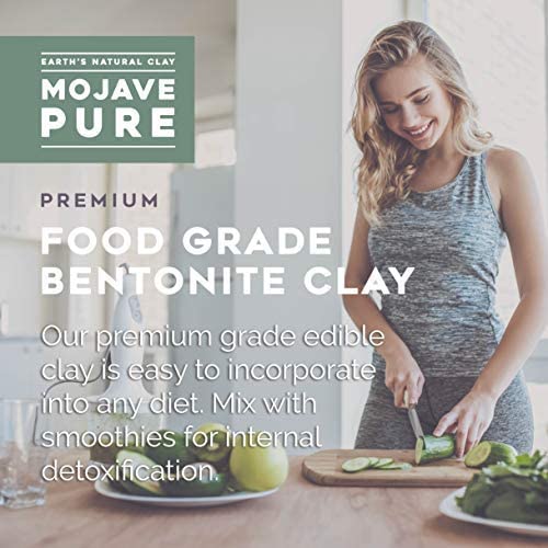 Calcium Bentonite Clay Powder | For Internal And External Use | 13Oz | Pharmaceutical Grade Montmorillonite | By Earth's Natural Clay #TOP4