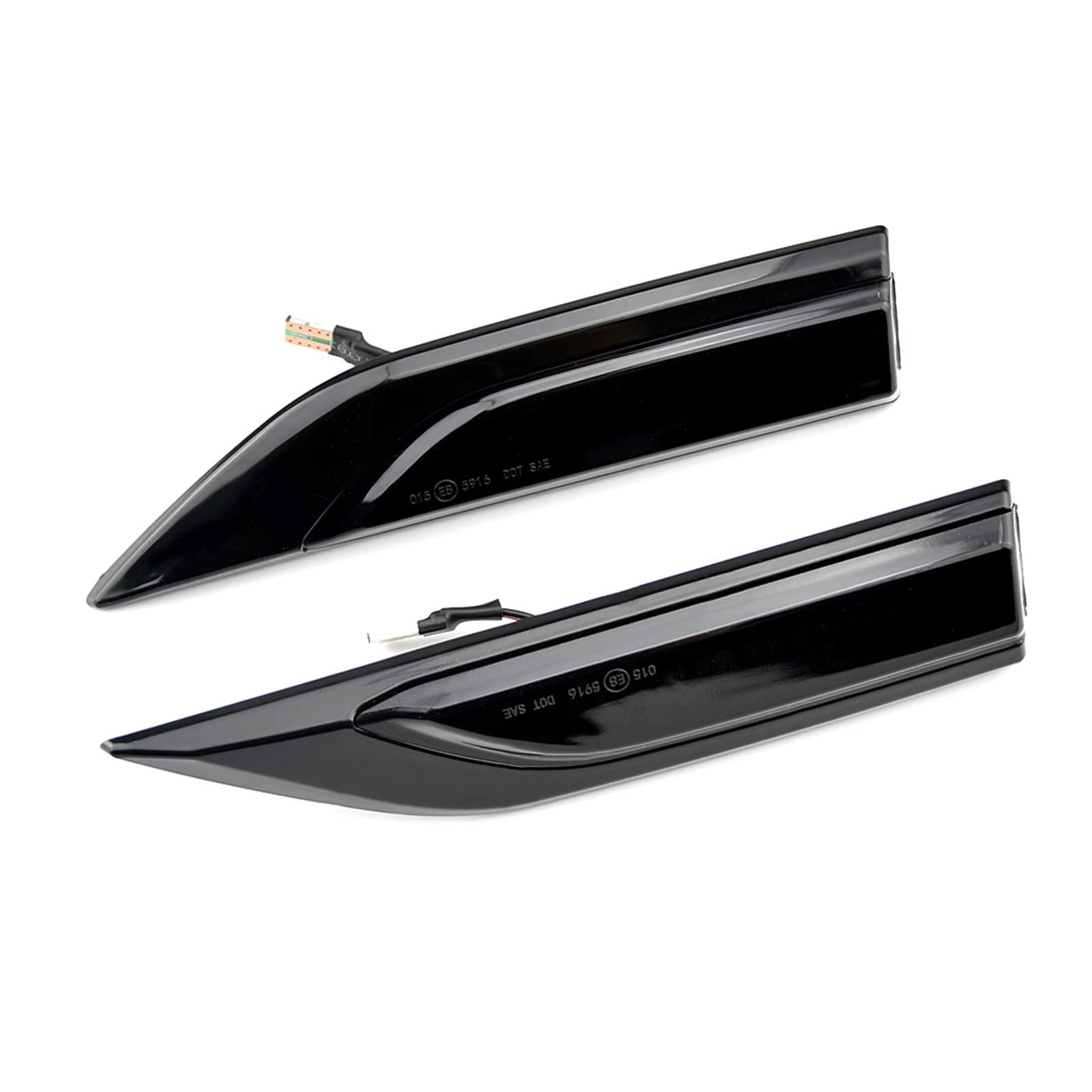 SQOFJGIGN Dynamic Side Indicator For VW For For Transporter T6 For Caddy Dynamic Turn Signal Light Side Marker Sequential Lamp Blinker Repeater Indicator