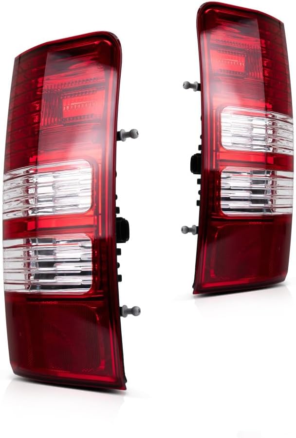 KarParts360 For Jeep Liberty 2008 09 10 11 2012 Tail Light Driver and Passenger Side | Pair | Replacement For CH2800180, CH2801180 | 55157347AB, 55157347AC, 55157346AB, 55157346AC