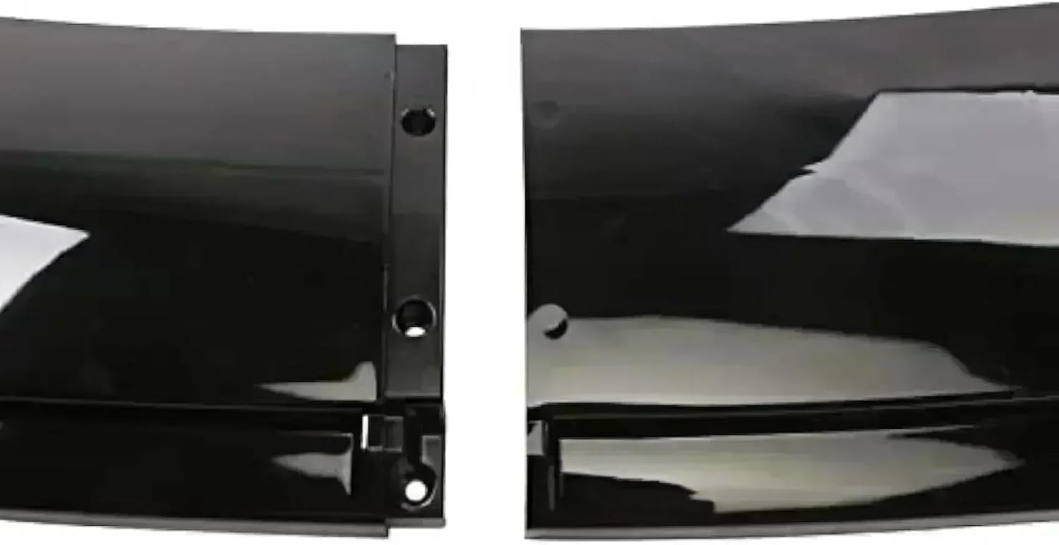 Car Front Bumper Lip Spoiler Lower Splitter Compatible for D0dge 1500 Auto Diffuser Trim Scratch Protector Body Kit Black(Black Red)