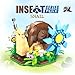 WULOBOOI Ideas Insect Collection Toy Building Sets, Snails with Flowers Nature Display Models for Home Decor, Fun Bug Gift for Animals Lovers Woman Teens Adults