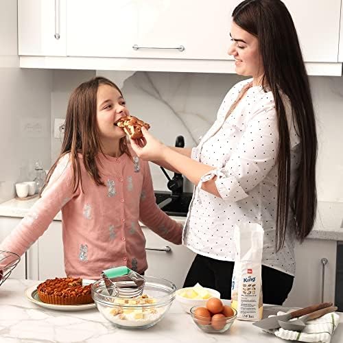Zulay Kitchen Dough Blender - Stainless Steel Pastry Cutter, Heavy Duty Dough Cutter With Blades, Pastry Blender And Butter Cutter - Pastry Cutter For Baking (Mint)