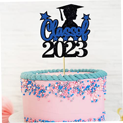 Holibanna 30 Pçs Inserções De Bolo De Formatura Topper De Cupcake De Festa De Formatura Toppers De C