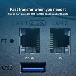 DS425+ Synology NAS 4 Baies – Garantie 3 Ans, Solution de Stockage compacte avec Port 2,5 GbE intégré